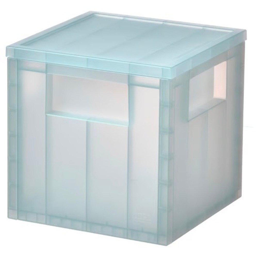 IKEA PANSARTAX Storage Box with Lid 6.5x6.5x6.5" New 605.150.20